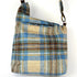 Julian Road Bags Ludford Tweed Slouch Bag - Blue/camel Tartan