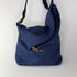 Julian Road Bags Ludford Tweed Slouch Bag - Marine Blue Shetland Style
