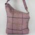 Julian Road Bags Ludford Tweed Slouch Bag - Pink Windowpane
