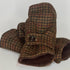 Julian Road Gloves Fingerless Gloves - Autumn Dogtooth Tweed