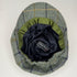 Julian Road Hat Tweed Baker Boy Cap - Green Windowpane