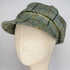 Julian Road Hat Tweed Baker Boy Cap - Green Windowpane