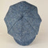 Julian Road Hat Tweed Baker Boy Cap - Pale Blue Weave Shetland