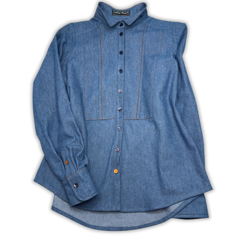 Julian Road Shirt Denim Tux Shirt