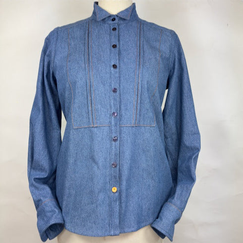 Julian Road Shirt Denim Tux Shirt