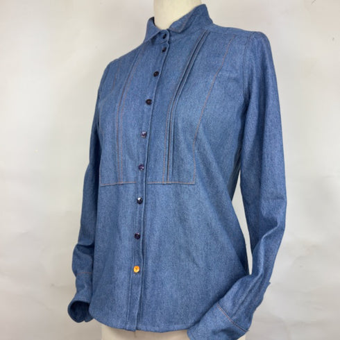 Julian Road Shirt Denim Tux Shirt