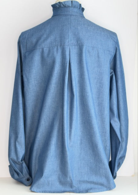 Julian Road Shirt Eliza Cotton Shirt - Denim