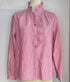 Julian Road Shirt Eliza Linen Shirt - Raspberry Stripe