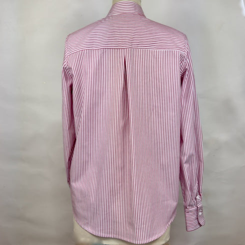 Julian Road Shirt Magenta Stripe Cotton Tux Shirt