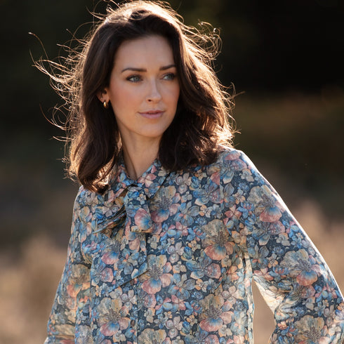 Julian Road Shirt Naomi Cotton Lawn Shirt