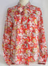 Julian Road Shirt Naomi Cotton Lawn Shirt - Red