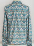 Julian Road Shirt Naomi Cotton Shirt - Berries and birds