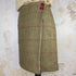 Julian Road Skirts Wrap Tweed Skirt - Khaki herringbone with pink and magenta windowpane