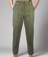 Julian Road trouser Tweed Casual Trouser - Sage Green Lambswool Twill