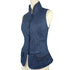 Julian Road Waistcoat India Ladies Tweed Waistcoat - Indigo Herringbone Merino