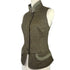 Julian Road Waistcoat India Ladies Tweed Waistcoat -Olive Green Herringbone
