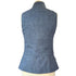 Julian Road Waistcoat India Ladies Tweed Waistcoat -Pale Blue Shetland