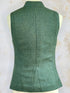 Julian Road Waistcoat Regency Ladies Tweed Waistcoat -Jade Merino Herringbone